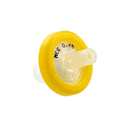 CELLTREAT MCE Syringe Filter, 0.450 um Pore Size, 13mm Membrane Diameter, Sterile, 75 per Case